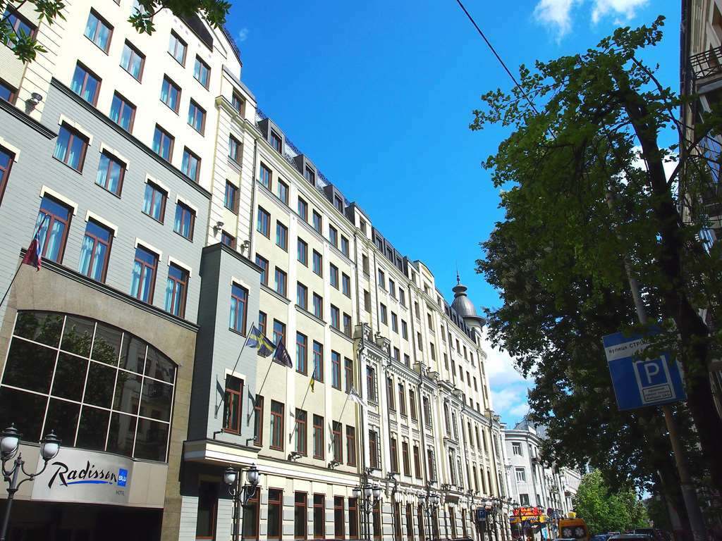 Radisson Blu Hotel, Kyiv City Centre Exterior foto